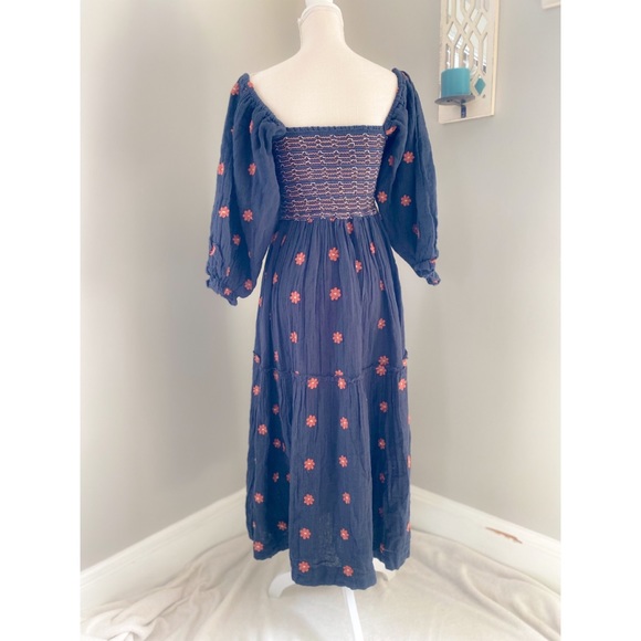 Free People - Dahlia Embroidered Maxi Dress - Picture 10 of 10